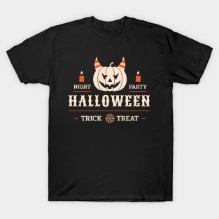 Scary Pumpkin - Halloween T-Shirt